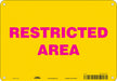 Safety Sign 7 in x 10 in Aluminum