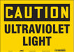 Safety Sign 10 in x 14 in Vinyl
