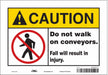 Safety Sign 7 in x 10 in Vinyl