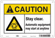 Safety Sign 7 in x 10 in Polyethylene