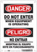 Safety Sign 10 inx7 in Aluminum