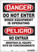 Safety Sign 14 inx10 in Aluminum