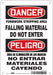 Safety Sign 10 in x 7 in Aluminum