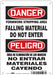 Safety Sign 10 in x 7 in Polyethylene