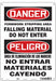 Safety Sign 14 in x 10 in Polyethylene