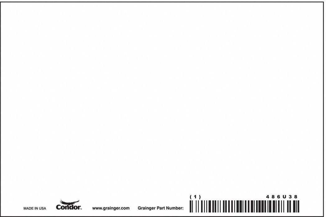 Safety Sign 4 in x 6 in Aluminum PK10