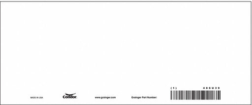 Safety Sign 4.25in x 10.25in Alum PK10