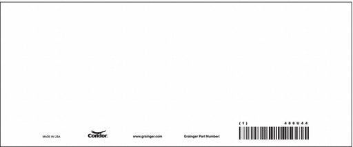 Safety Sign 4.25inx10.25in PolyE PK10