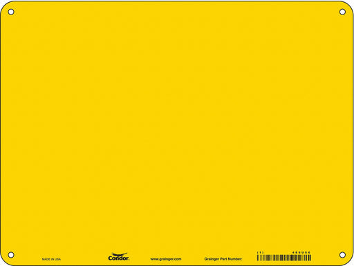Safety Sign 18 inx24 in Polyethylene