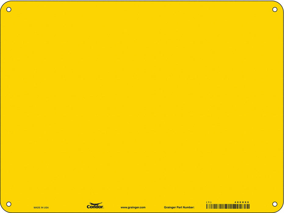 Safety Sign 18 inx24 in Polyethylene