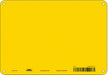 Safety Sign 7 inx10 in Polyethylene PK10