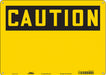 Safety Sign 10 inx14 in Aluminum
