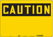 Safety Sign 14 inx20 in Polyethylene