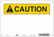 Safety Sign 7 in x 10 in Aluminum