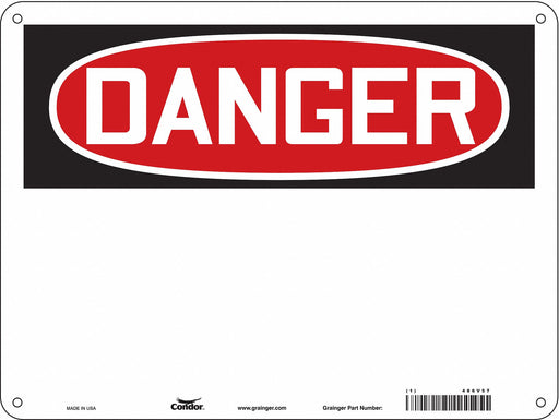 Safety Sign 18 inx24 in Polyethylene
