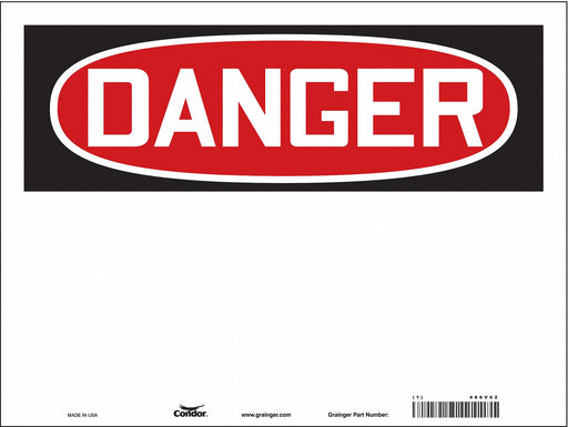 Safety Sign 18 inx24 in Vinyl
