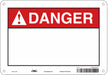 Safety Sign 7 in x 10 in Polyethylene