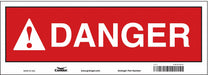 Safety Sign 5 in x 14 in Vinyl