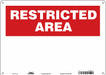 Safety Sign 10 inx14 in Aluminum