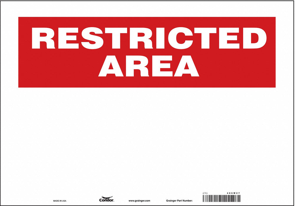 Safety Sign 14 inx20 in Vinyl