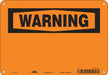 Safety Sign 7 in x 10 in Aluminum