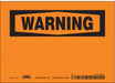 Safety Sign 5 inx7 in Vinyl