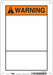 Safety Sign 10 inx7 in Aluminum