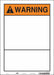 Safety Sign 14 in x 10 in Vinyl