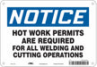 Safety Sign 7 in x 10 in Aluminum