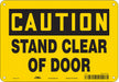 Safety Sign 7 in x 10 in Aluminum