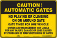 Safety Sign 24 in x 36 in Aluminum
