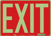 Safety Sign 10 inx14 in Polyethylene