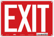 Safety Sign 7 in x 10 in Polyethylene