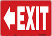 Safety Sign 10 in x 14 in Polyethylene