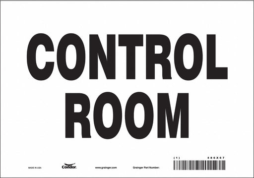 Safety Sign 7 in x 10 in Vinyl