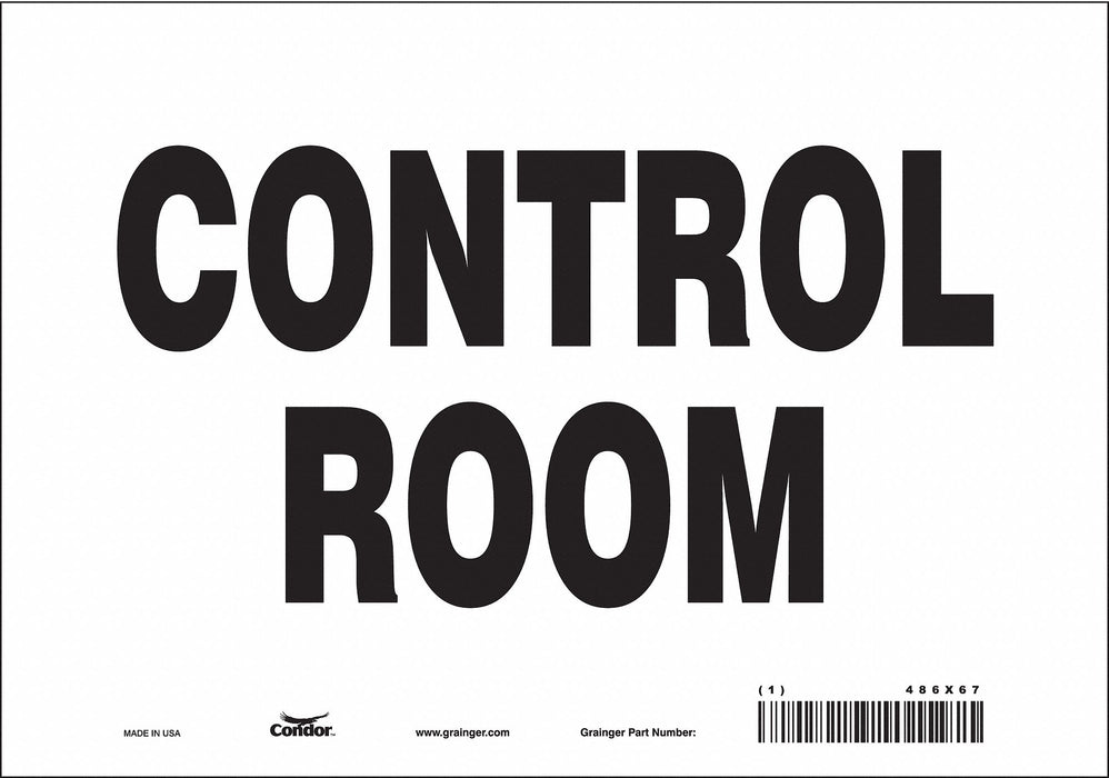 Safety Sign 7 in x 10 in Vinyl