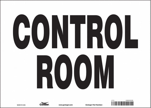Safety Sign 10 in x 14 in Vinyl
