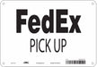 Safety Sign 7 inx10 in Polyethylene