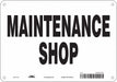 Safety Sign 7 in x 10 in Polyethylene