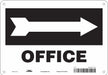 K1758 Safety Sign 7 in x 10 in Polyethylene