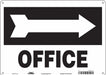 K1758 Safety Sign 10 in x 14 in Polyethylene
