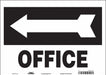 Safety Sign 10 in x 14 in Vinyl