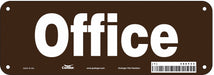 Safety Sign 3 1/2 in x 10 in Aluminum
