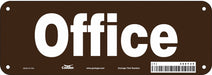 Safety Sign 3 1/2 x 10 in Polyethylene
