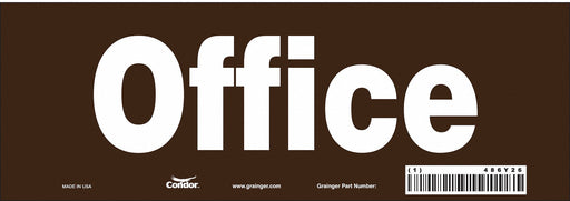 Safety Sign 3 1/2 in x 10 in Vinyl