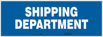 Safety Sign 10 in x 28 in Polyethylene