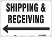 Safety Sign 10 inx14 in Aluminum
