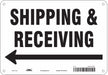 Safety Sign 7 inx10 in Polyethylene