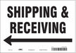 Safety Sign 7 inx10 in Vinyl