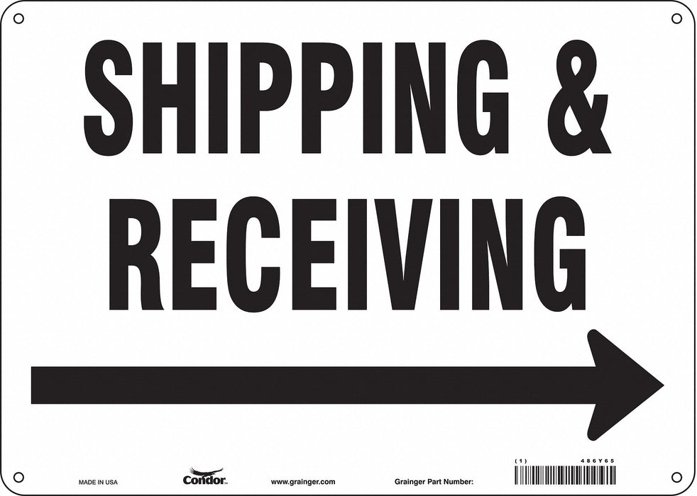 K1778 Safety Sign 10 inx14 in Polyethylene